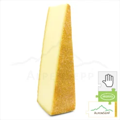 ALPINE CHEESE spicy | 8 months matured | Austrian lactose-free DELUXE hay milk hard cheese straight from the cheese cellar | aromatic-spicy cheese enjoyment guarantee | Bergkäse 8 Monate