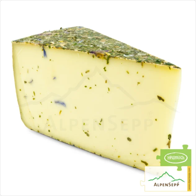 BLOSSOMS CHEESE | 100% mild and harmonious pleasure guarantee with unique flower character | Lactose-free DELUXE semi-hard Austrian cheese straight from the cheese cellar