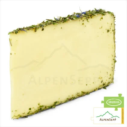 BLOSSOMS CHEESE | 100% mild and harmonious pleasure guarantee with unique flower character | Lactose-free DELUXE semi-hard Austrian cheese straight from the cheese cellar