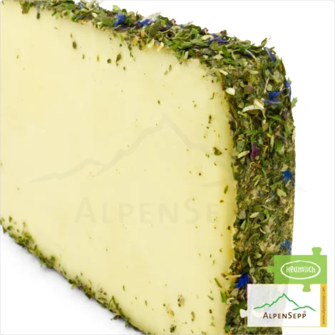 BLOSSOMS CHEESE | 100% mild and harmonious pleasure guarantee with unique flower character | Lactose-free DELUXE semi-hard Austrian cheese straight from the cheese cellar