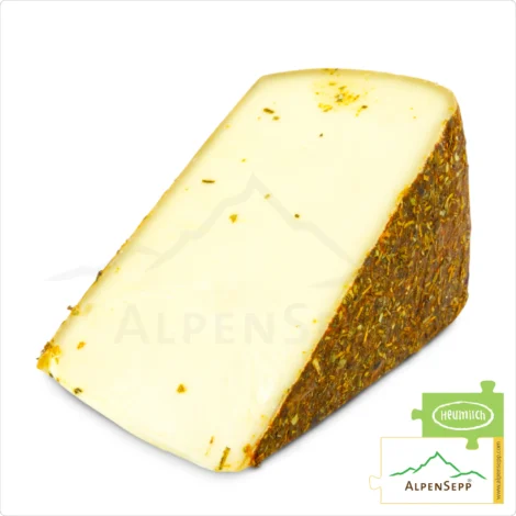 CHILI CHEESE | 100% tangy and spicy taste guarantee with a bold chili character | Lactose-free Austrian DELUXE semi-hard cheese, directly from the cheese cellar