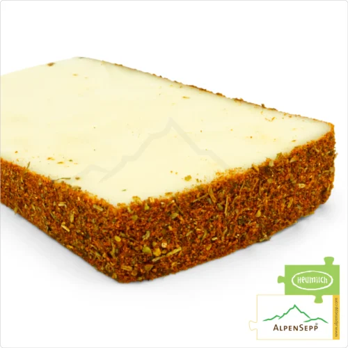 CHILI CHEESE | CHILIKÄSE | 100% tangy and spicy taste guarantee with a bold chili character | Lactose-free Austrian DELUXE semi-hard cheese, directly from the cheese cellar 12 CHILI CHEESE | 100% tangy and spicy taste guarantee with a bold chili character | Lactose-free Austrian DELUXE semi-hard cheese, directly from the cheese cellar