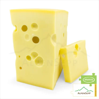 EMMENTAL CHEESE | 100% Mild Taste Guarantee | Lactose-Free Austrian Deluxe Hard-Cheese Straight from the Cheese Cellar