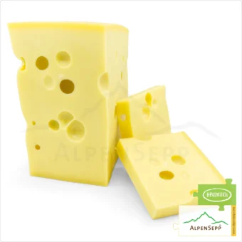 EMMENTAL CHEESE | 100% Mild Taste Guarantee | Lactose-Free Austrian Deluxe Hard-Cheese Straight from the Cheese Cellar