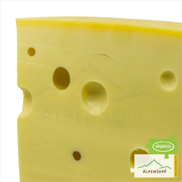 EMMENTAL CHEESE LOAF | 100% Mild Taste Guarantee | Lactose-Free Austrian Deluxe Hard-Cheese Straight from the Cheese Cellar