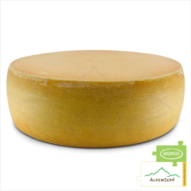 APPLE CIDER CHEESE WHEEL semi-hard | 100% Mild Taste Guarantee | Lactose-Free Deluxe Austrian Cheese Straight from the Cheese Cellar | Mostkäse