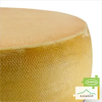 APPLE CIDER CHEESE, Whole Wheel | MOSTKÄSE | Austrian Lactose-free semi-hard cheese | 8,1 kg 8 APPLE CIDER CHEESE WHEEL semi-hard | 100% Mild Taste Guarantee | Lactose-Free Deluxe Austrian Cheese Straight from the Cheese Cellar | Mostkäse