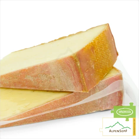 SMELLY SPICY CHEESE, dry-aged | Lactose-free Austrian PREMIUM semi-hard cheese, directly from the cheese cellar | 100% extremely intense taste guarantee | Rässkäse - trockengereift