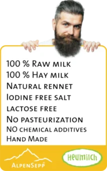 Rawmilk listing hand made cheese factsbox