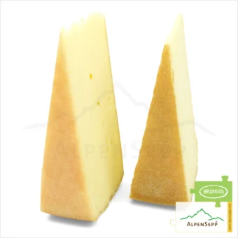 ALPS CHEESE, spicy | Lactose-free PREMIUM alpine milk semi-hard cheese directly from the cheese cellar | 100% spicy and savory enjoyment guarantee | Perfect for raclette!