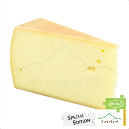 ALPINE CHEESE special edition “ALPENSEPP” | Lactose-free DELUXE Austrian semi-hard cheese straight from the cheese cellar | 100% mild and spicy enjoyment guarantee