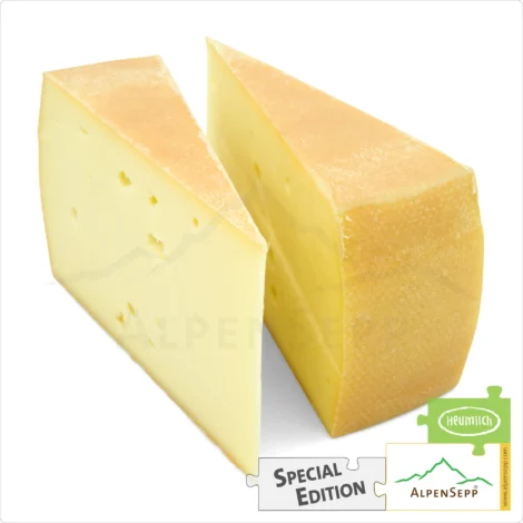 ALPINE CHEESE special edition “ALPENSEPP” | Lactose-free DELUXE Austrian semi-hard cheese straight from the cheese cellar | 100% mild and spicy enjoyment guarantee