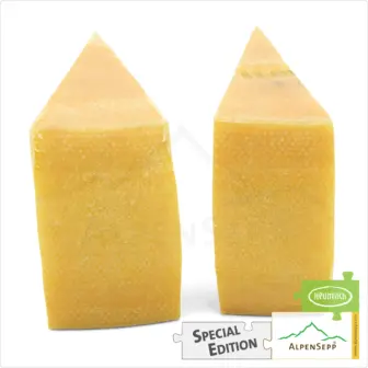 ALPINE CHEESE Special Edition » ALPENSEPP « | ALPENKÄSE Sonderedition » ALPENSEPP « | Lactose-free DELUXE Austrian semi-hard cheese straight from the cheese cellar | 100% mild and spicy enjoyment guarantee 11 ALPINE CHEESE special edition “ALPENSEPP” | Lactose-free DELUXE Austrian semi-hard cheese straight from the cheese cellar | 100% mild and spicy enjoyment guarantee