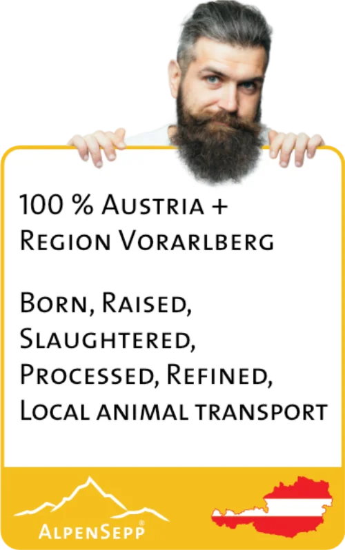 Meat 100% Austria factsbox