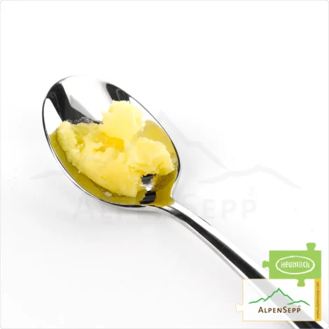 ALPINE DAIRY CLARIFIED BUTTER | Lactose-Free Premium Butterfat or Ghee | Homemade | 430 Grams from Hay Milk Butter