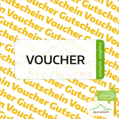 VOUCHER | with a fixed amount | ideal for birthdays, Christmas, and holidays 6 Voucher by AlpenSepp