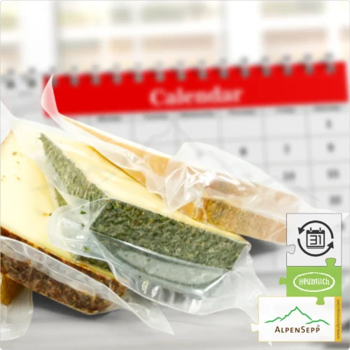 SUBSCRIPTION SEMI-HARD CHEESE - 1 KG | KÄSEABO SCHNITTKÄSE | lactose-free | Cheese Subscription with alternating cheese varieties | with flexible subscription duration 8 SUBSCRIPTION Semi-Hard Cheese - Lactose-Free