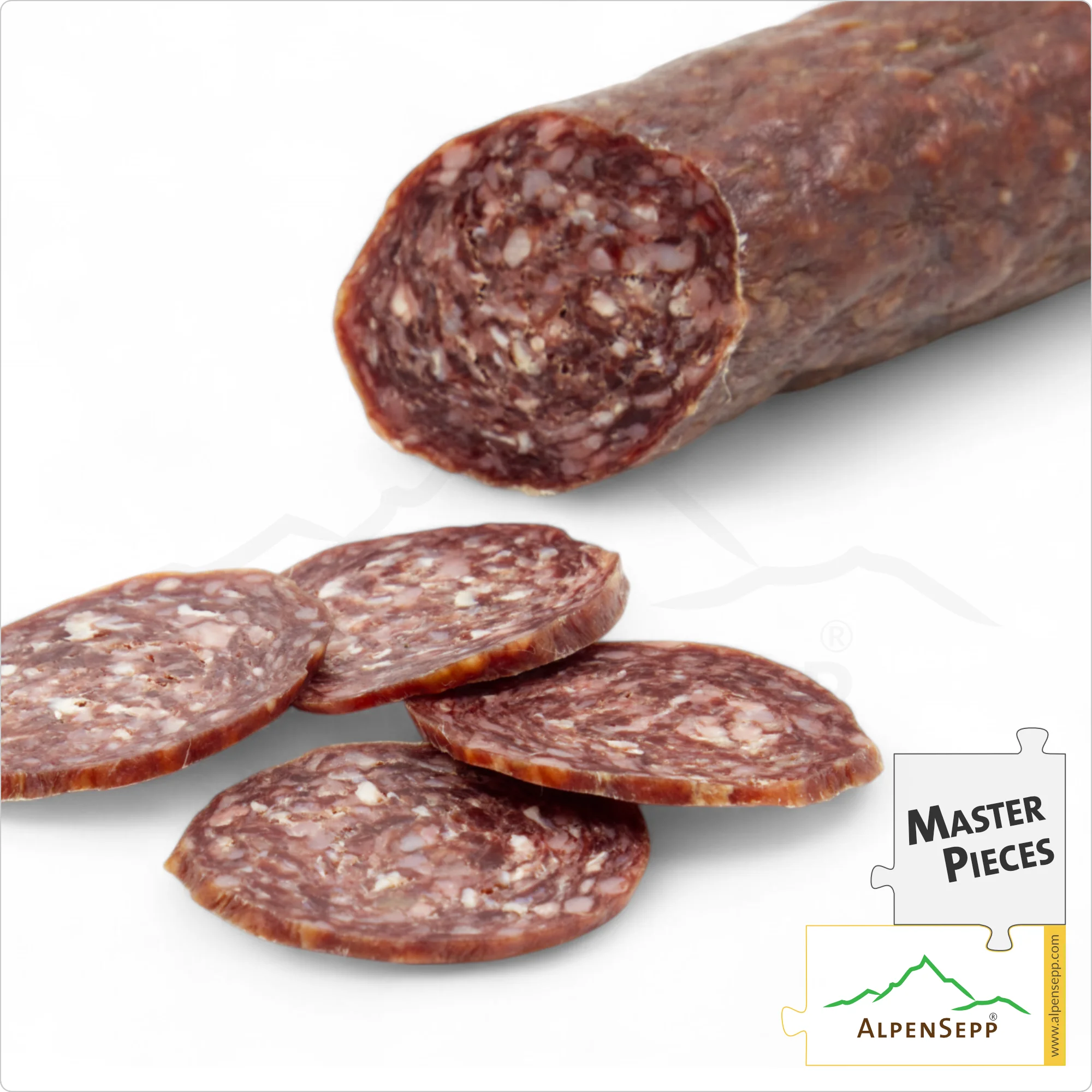 BEEF SALAMI | Spicy salami made from 100% beef | PREMIUM sausage variety | 1 stick