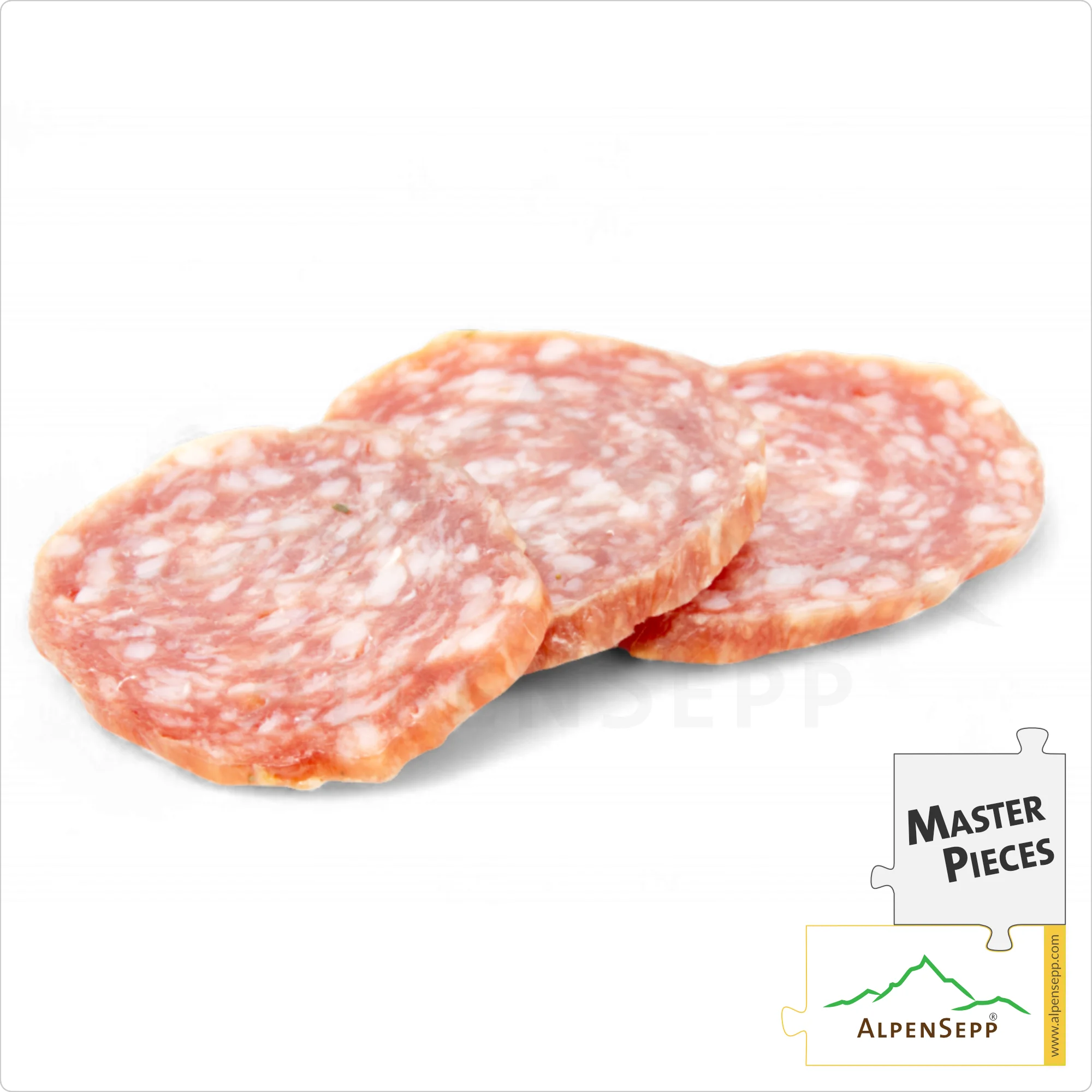 GARLIC SALAMI | Delicately aromatic salami made from pork | PREMIUM sausage variety with a hint of garlic | 1 stick