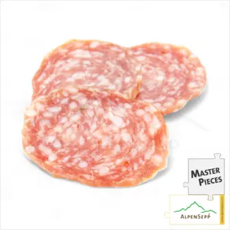 GARLIC SALAMI | KNOBLAUCHSALAMI | Delicately aromatic salami made from pork | PREMIUM sausage variety with a hint of garlic | 1 stick 8 GARLIC SALAMI | Delicately aromatic salami made from pork | PREMIUM sausage variety with a hint of garlic | 1 stick