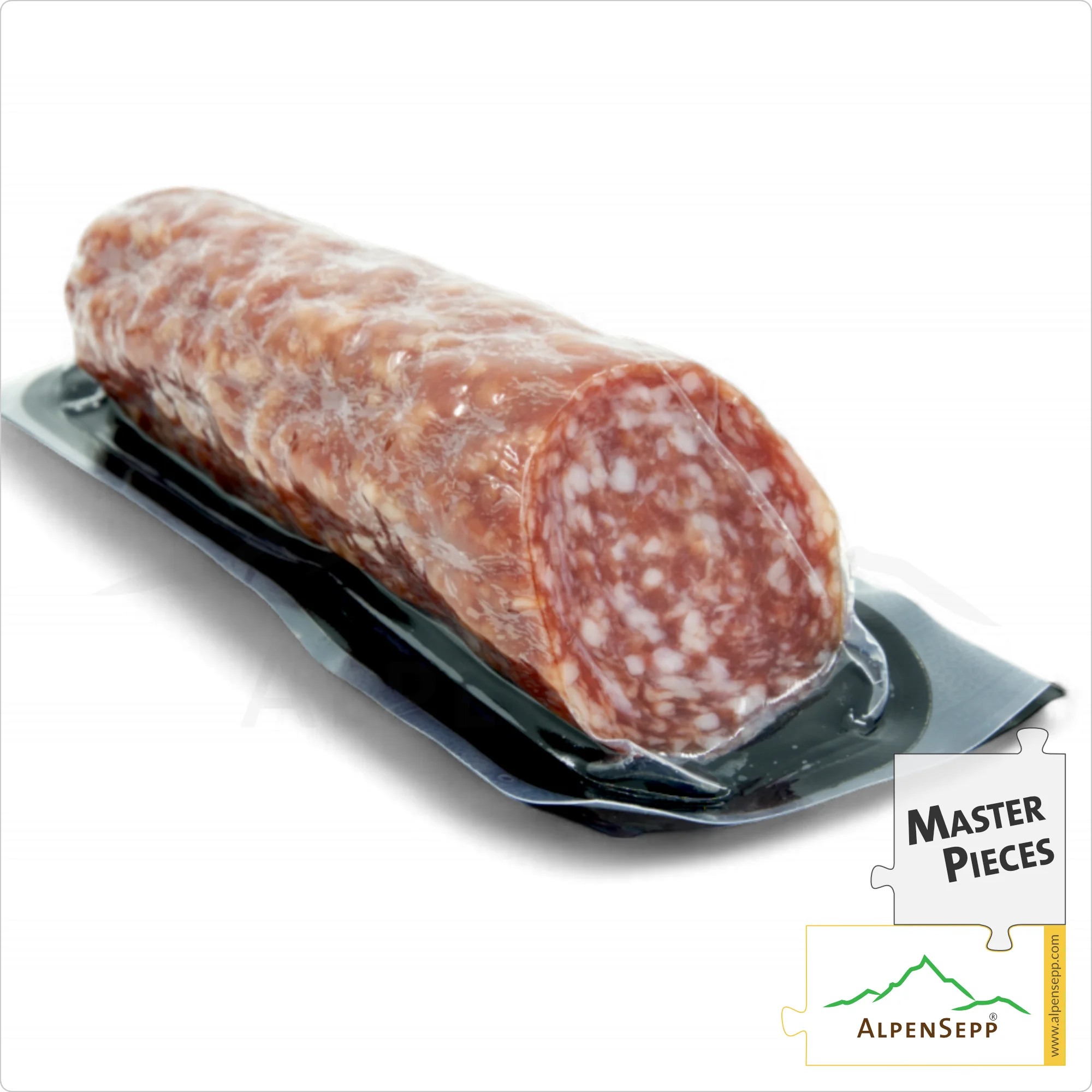 GARLIC SALAMI | Delicately aromatic salami made from pork | PREMIUM sausage variety with a hint of garlic | 1 stick