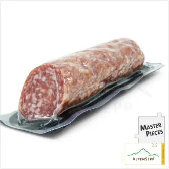 HOUSE SALAMI | HAUSSALAMI | Mild Salami Made from Pork | PREMIUM Sausage Variety | 1 Stick 9 HOUSE SALAMI | Mild Salami Made from Pork | PREMIUM Sausage Variety | 1 Stick