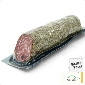PEPPER SALAMI | PFEFFERSALAMI | Delicately aromatic salami made from pork | PREMIUM sausage variety | 1 stick 9 PEPPER SALAMI | Delicately aromatic salami made from pork | PREMIUM sausage variety | 1 stick