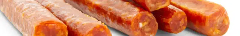 SALAMI STICKS SPICY | Mini Salami Sausages made from Pork | PREMIUM Sausage Variety | 6 Pieces