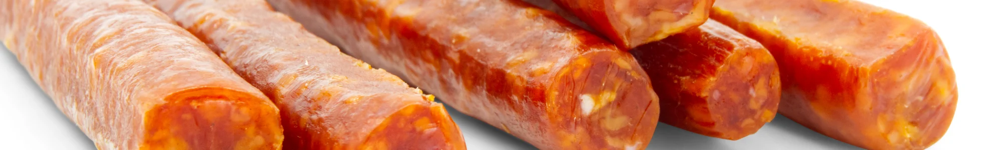 SALAMI STICKS SPICY | Mini Salami Sausages made from Pork | PREMIUM Sausage Variety | 6 Pieces