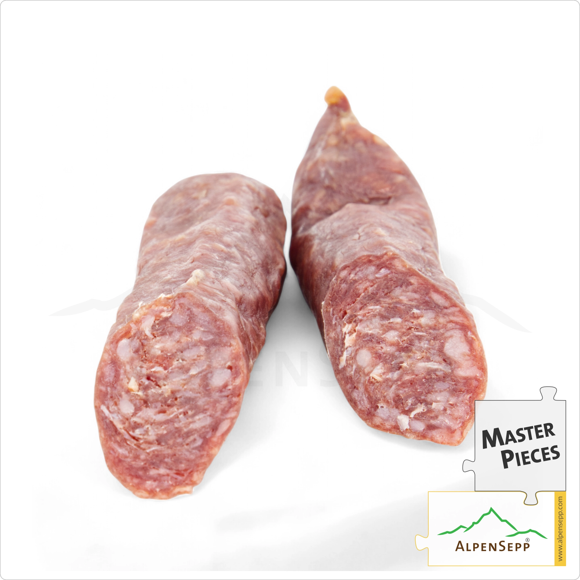 BEEF WURZEN | smoked Kaminwurz made from 100% beef | mild-spicy PREMIUM sausage | 3 pieces