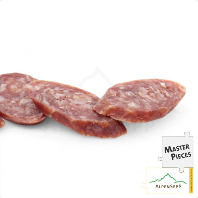 BEEF WURZEN | smoked Kaminwurz made from 100% beef | mild-spicy PREMIUM sausage | 3 pieces