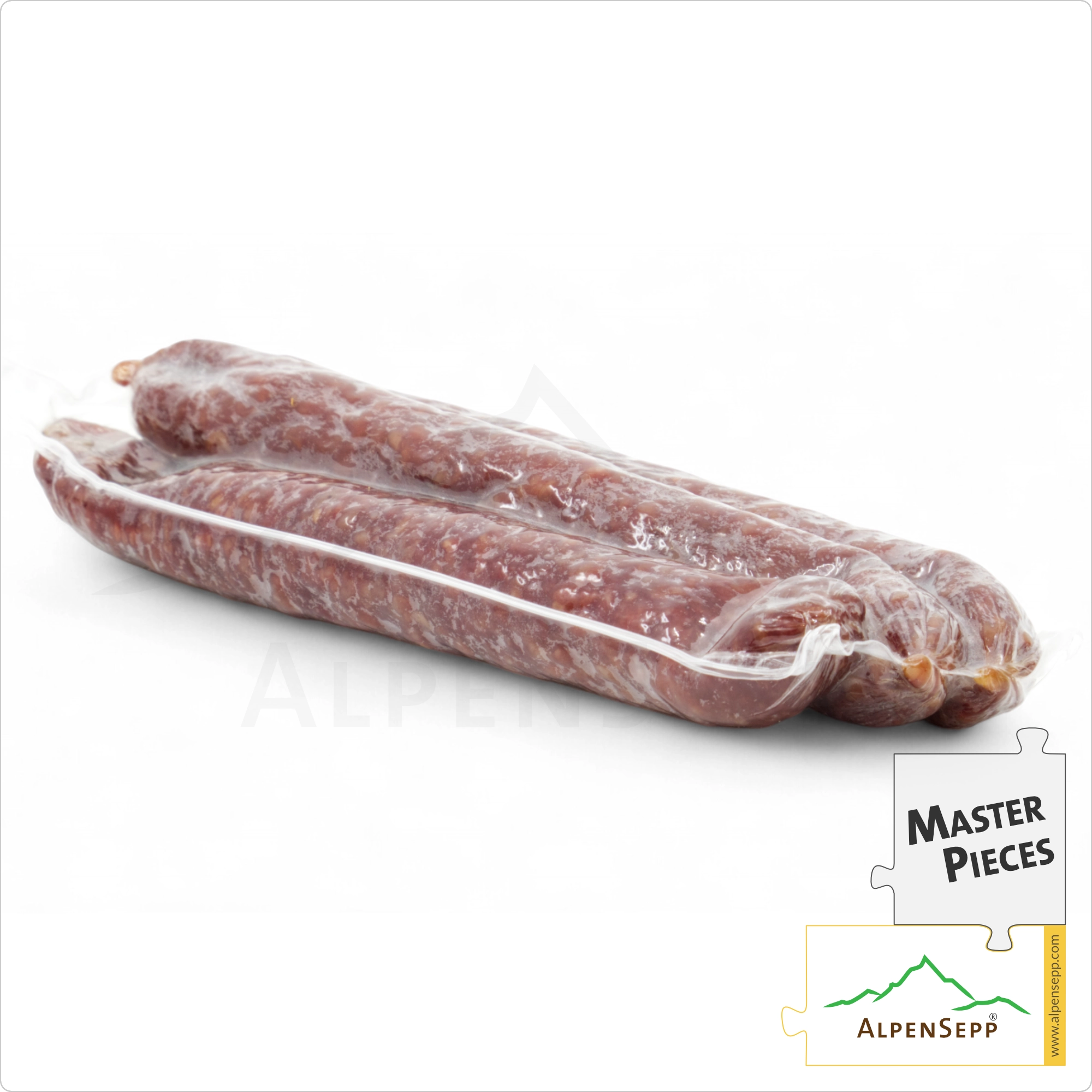 BEEF WURZEN | smoked Kaminwurz made from 100% beef | mild-spicy PREMIUM sausage | 3 pieces