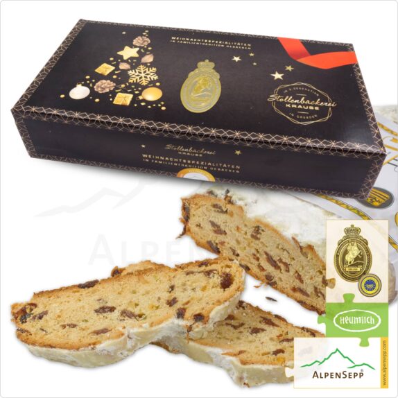 DRESDNER CHRISTSTOLLEN® | Original from Dresden with Ingredients from AlpenSepp® | 1,5 kg Stollen with Real Dairy Butter and Clarified Butter from Hay Milk® | Exclusively by Pre-Order 9 DRESDNER CHRISTSTOLLEN® | Original from Dresden with Ingredients from AlpenSepp® | 1,5 kg Stollen with Real Dairy Butter and Clarified Butter from Hay Milk® | Exclusively by Pre-Order