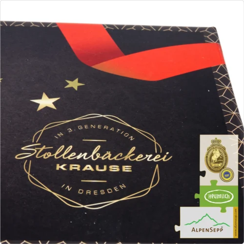 DRESDNER CHRISTSTOLLEN® | Original from Dresden with Ingredients from AlpenSepp® | 1,5 kg Stollen with Real Dairy Butter and Clarified Butter from Hay Milk® | Exclusively by Pre-Order 11 DRESDNER CHRISTSTOLLEN® | Original from Dresden with Ingredients from AlpenSepp® | 1,5 kg Stollen with Real Dairy Butter and Clarified Butter from Hay Milk® | Exclusively by Pre-Order