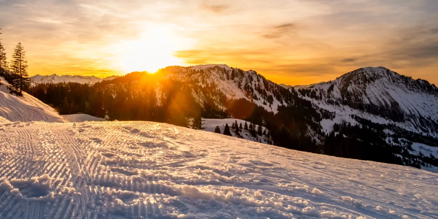 Spring Alps