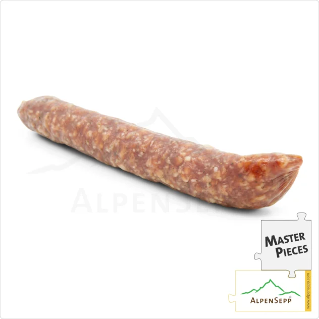 ZIRBENWURZEN | smoked Kaminwurzen with pine | delicately spicy PREMIUM sausage | 3 pieces