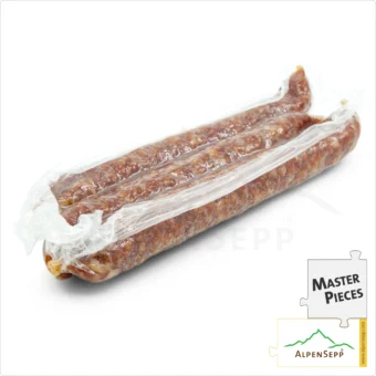 ZIRBENWURZEN | smoked Kaminwurzen with pine | delicately spicy PREMIUM sausage | 3 pieces