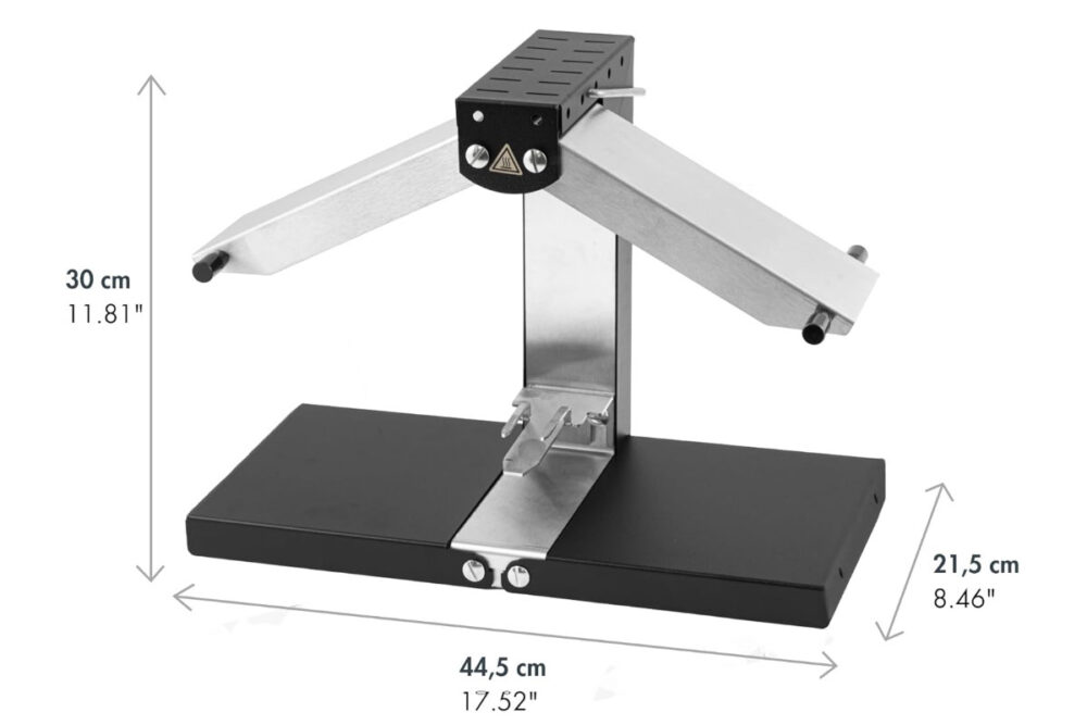 Louis Tellier Raclette machine dimensions