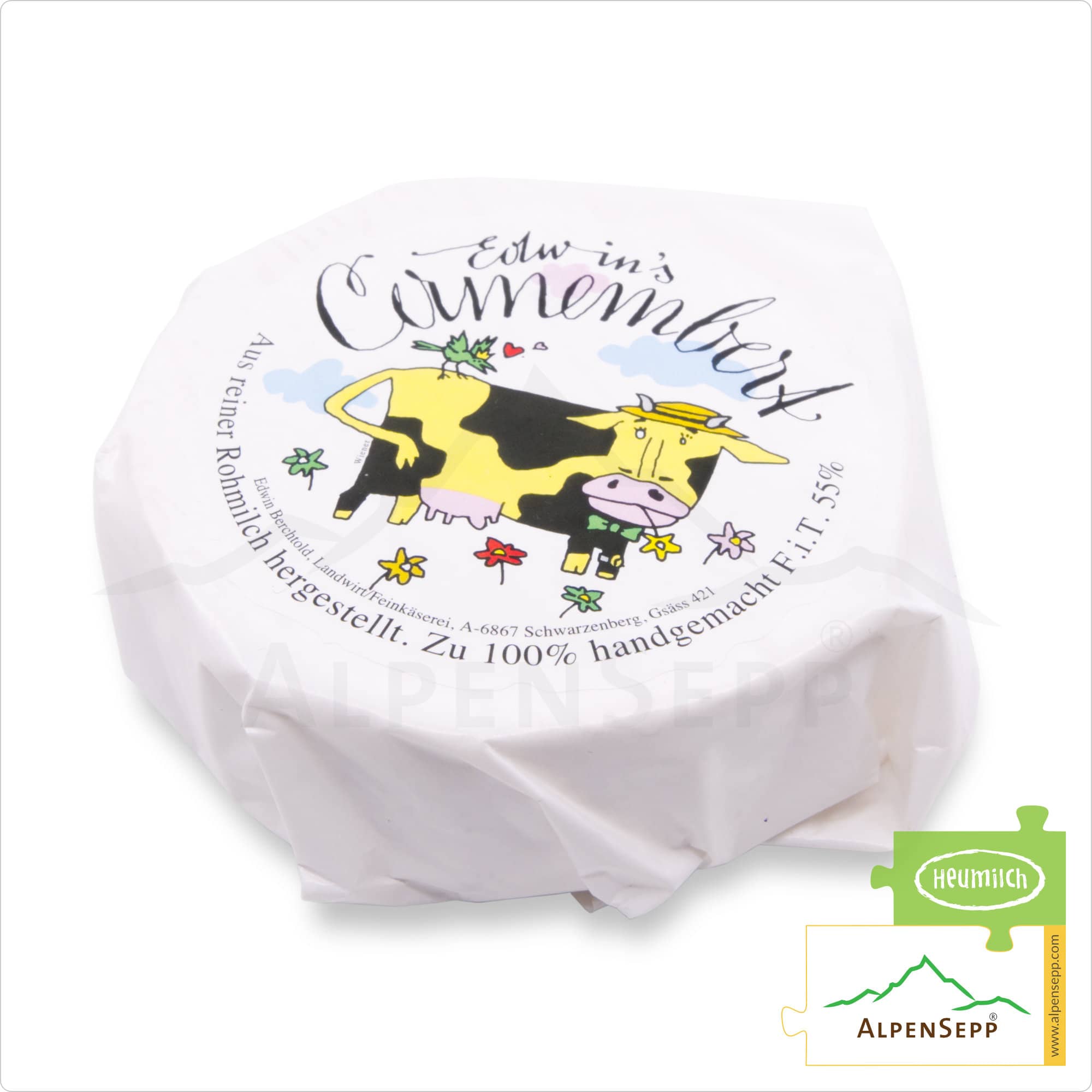 NATURAL CAMEMBERT made from Bregenzerwald hay milk | Pure nature from the original Grauvieh | 240 g 5 NATURAL CAMEMBERT made from Bregenzerwald hay milk | Pure nature from the original Grauvieh | fresh