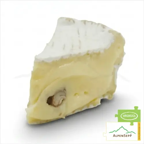 Camembert with WALNUTS made from Bregenzerwald hay milk | Pure nature from the original Grauvieh | 240 g 12 Camembert with WALNUTS made from Bregenzerwald hay milk | Pure nature from the original Grauvieh | 4 weeks
