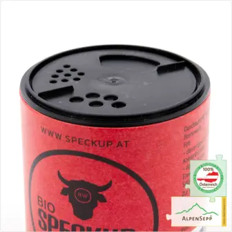 Speckup® Chili Beef Bacon Powder – Made in Austria | smoked, uncured organic beef bacon in powder form | Named Product of the Year 2026 in Germany