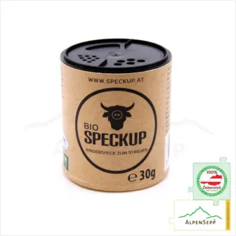 Speckup® Beef Bacon Powder – Made in Austria | Smoked, Uncured Bacon from Organic Beef in Powder Form | Awarded Product of the Year 2026 in Germany